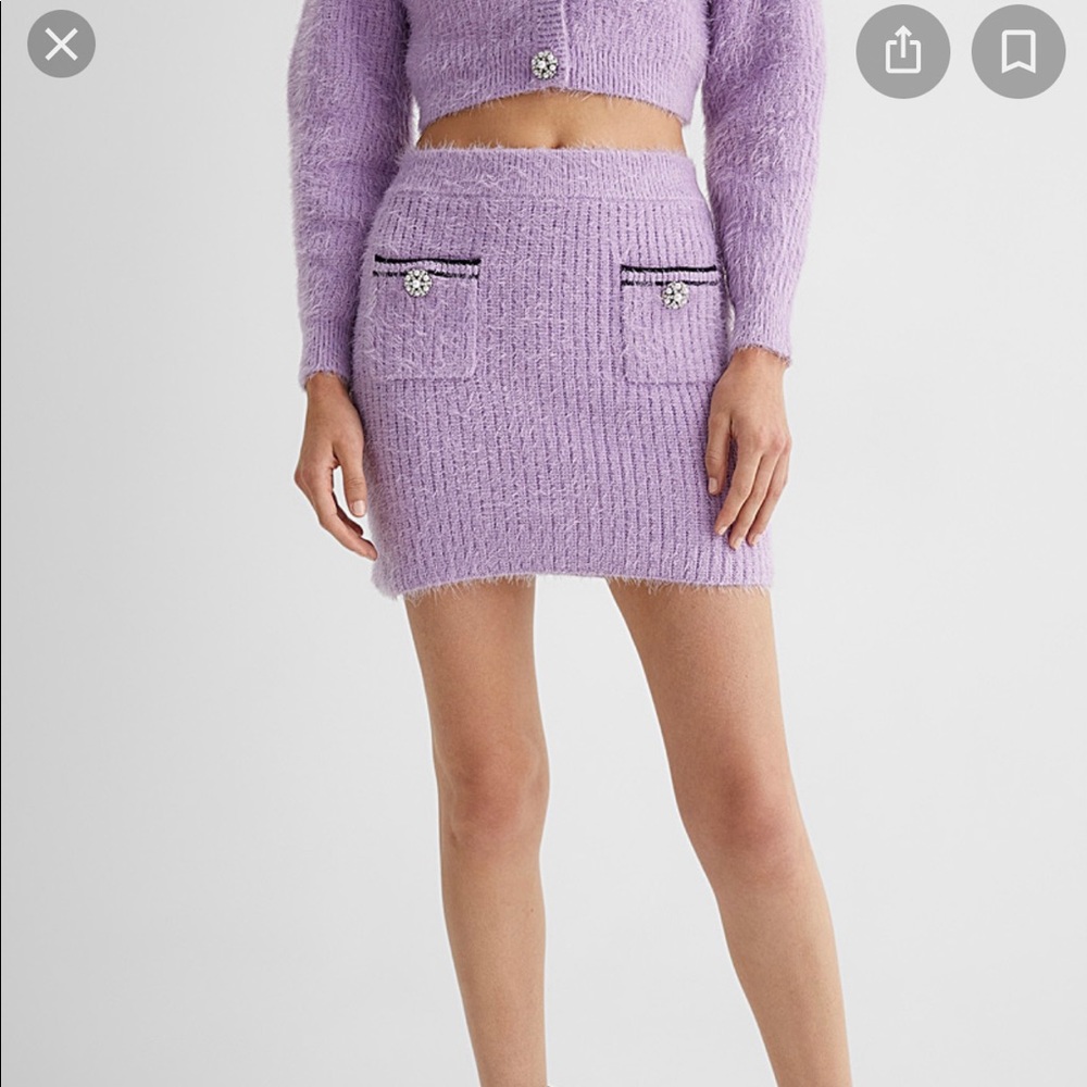 💫Final Sale💫Flawed Self-Portrait Skirt